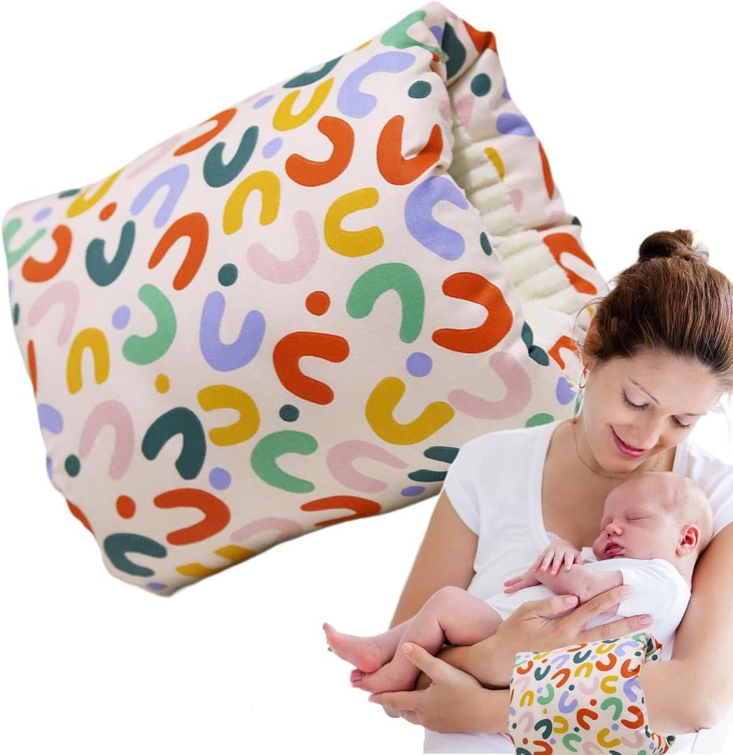 Comfortable Breastfeeding Pillow | Ergonomic Nursing Pillow | Baby Nursing Pillow, Baby Sleeping Pillow, Removable Cozy Cradle Pillow for Head Support, Traveling, Family Parties