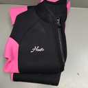 Hevto Kids Wetsuit for Boys Girls Toddler Youth 3/2mm Neoprene Full Wet Suits in Cold Water for Swimming Surfing Diving K1-3mm-Back Zip-Pink, 10