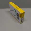 Glocusent Ergonomic Reading Light, 1600mAh Rechargeable Book Light for 100 Hrs - 3 Colors & 5 Brightness, Neck Light with Timers, Sleep Aid & Travel Lock, Perfect for Reading, Knitting & Craft (Mint Green)