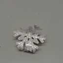 Christmas Hair Clips for Women White Snowflakes Clip for Hair Christmas Snowflakes With Rhinestone Designs Xmas Hair Claws Cute Clamp Clips for Women Large Hair Claw Clip Hair Clip for Thin Hair 1PCS (Style-4)