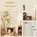 FUKU MON 24"x394" Beige Peel and Stick Wallpaper Matte Beige Cream Contact Paper Solid Beige Wall Paper Self-Adhesive Thick Vinyl Removable Texture Cream Wallpaper for Cabinets Wall Decoration