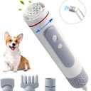 Dog Hair Dryer, Portable Handheld Pet Hair Dryer with 3 Temperature Adjustment Rotatable Wind Head and 3 Nozzles, High Speed Pet Blow Dryer for Dogs for Home or Travel