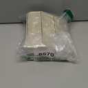 Remote Control Holder with 4 Compartments, PU Leather Small Nightstand Organizer for Home Desk Accessories Office Supplies, Multifunctional Stylish Small Bedside Desktop Organizers (White)