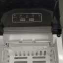 Antarctic Star Countertop Ice Maker Machine, 8 Ice Cubes in 6 mins, 26lb/Day Ice with 2 Sizes- Portable Mini, Energy Saving & Basket/Scoop for Home/Party/Travel/Camping/Bar, Dark Black