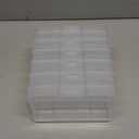 novelinks Clear 4"x6" Photo Storage Boxes  6 Pack Plastic Photo Organizer Cases with Lids, Picture Storage Containers for 4x6 Prints, Craft & Memory Card Sorting Box-Clear