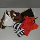 Kids Pirate Costume for Boys with Pirate Accessories Set Halloween Party Dress Up