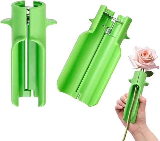 Premium 3 Pcs   Rose Thorn Stripper Tool, Flower Stem Cutter for Thorn Remover and Leaf's Remover, Roses Leaf Stripper Tool for Home Flower Shop Gardening Floral Arrangements