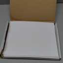 Hamilco White Glossy Cardstock Paper 8 1/2 x 11" 100 lb Cover Card Stock 50 Pack