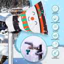 Outdoor Faucet Covers for Winter 8.7" H X 6.3" W 2-Pack, Garden Faucet Socks for Freeze Protection, Waterproof Insulated Reusable Spigot Cover Spigot Sock