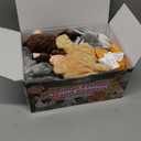 JOYIN 6Pcs Kids Hand Puppet Set with Working Mouth, Toddler Animal Plush Toy Includes Elephant, Giraffe, Lion, Bear, Raccoon and Monkey for Show Theater, Christmas Birthday Gifts for Kid