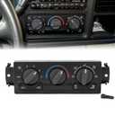 599-218 Front Climate Control Module fits for 1999-2002 Chevrolet Silverado 1500 2500 3500,HVAC Control Module fits for 1999-2002 GMC Sierra 1500 2500 3500 Replace 15054697 15054698 15753263 15753264