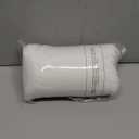 5 STARS UNITED Knee Pillow for Side Sleepers - Hip Pain Relief, Memory Foam Leg Cushion for Side Sleeping - Between Legs Pillow for Sciatica & Lower Back Pain, White (Standard)