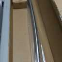 Chrsouly Adjustable Curved Shower Rod, 42-72 inches Extra Wide Shower Curtain Rod, Rust proof, Premium Stainless Steel, Curved Shower Curtain Rod for Bathroom, Need to Drill, Silver