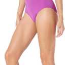 Amazon Essentials Women's One-Piece Coverage Swimsuit (Available in Plus Size) (6X, Violet)