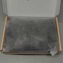 MINSEEYOO Silver Wig with Bangs for Women Long Silver Gray Wavy Wigs 26 Inch Silver Grey Wigs Natural Looking Heat Resistant Synthetic Wig for Daily Party Use