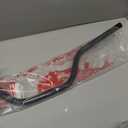 7/8" Pit Bike Handlebars with Foam Pad  Motorcycle Handlebars for CRF YZF KXF KLX RMZ DRZ Dirt Bikes, ATV, Quad, E-Bike Mods,T6 Aluminum 7/8 Motorcycle Handlebar Upgrade (Black)