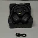 TECKNET Bluetooth Trucker Headset, Single and Dual Ear Wireless Headset with Mic for Work Noise Cancelling, 50Hrs 3 EQ Music Modes Trucker Bluetooth Headphones for PC, Drivers, Office, Call Center