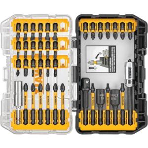 DEWALT Screwdriver Bit Set, Impact Ready, FlexTorq, 40-Piece (DWA2T40IR) (One Size)