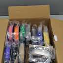 SUNLU PLA Plus Filament 16 Color Bundle Multicolor, PLA+ 3D Printer Filament 1.75mm, Mini Spool, Individually Vacuum Packed, 16 Pack.