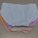 OLIKEME Womens Underwear Cotton Hipster Panties Low Rise No Show Briefs Soft Stretch Breathable Ladies Panties 6 Pack (Medium)