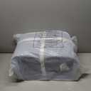 Levtex Home - Cross Stitch Chambray Quilt Set - King Quilt + Two King Pillow Shams - Cross Stitched Pattern - Quilt Size (106x92in.) and Pillow Sham Size (36x20in.) - Reversible - Cotton Fabric