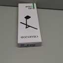 LED Desk Lamp for Office Home, Height Adjustable Architect Desk Light with USB Adapter, Stepless Dimming Desk Lamp Light for Reading, Study, Workbench (Black)