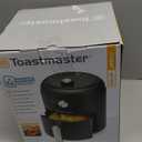 Toastmaster 2.6L Air Fryer - Instant Air Fryer with 2.75 Quart Capacity - Kitchen Appliance for Healthy Cooking - Compact Appliance with Slide-Out Basket - Oil-Free Kitchen Gadget