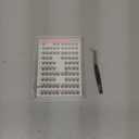 GAQQI Self Adhesive Eyelash Clusters, Natural Look No Glue Lashes 1016mm, No Band Self Adhesive Lash Clusters 100pcs, Press On Lashes Invisible Band, With Lash Tweezer (LACE)