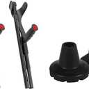 Kmina Carbon Fiber Crutch Pair
