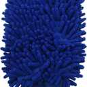 Microfiber Mitt, Car Wash Mitt(4-Pack) Noodle Microfiber Wash Gloves Car Cleaning Microfiber Mitt with Polishing Cloth 