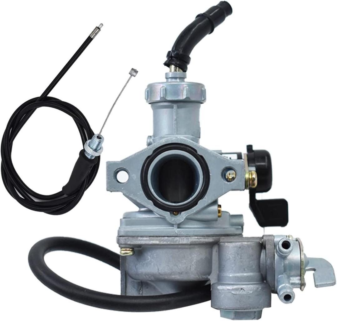 labwork Carburetor with Throttle Cable Replacement for Honda Trail CT90 1970-1979, CT110 1980-1986 Pit Dirt Motor Bike ATV Engine Carb