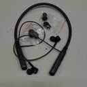 Sports Bluetooth Headphones, 25 Hours Play time, 6.0 Wireless Neck-Worn Earbuds with Microphone, in-Ear Noise Cancellation, for Outdoor Sports Workouts. (Y9J)