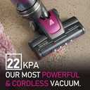 Roomie Tec SlimVac Upright Cordless Vacuum Cleaner, Dual Motor Powerful Suction, Up to 40 min Runtime, 2200mAh Batt Lightweight, Includes Pet Brush for Hair, HEPA Filter, Ideal for Home Cleaning, Carpets, and Cars