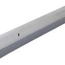 M-D Building Products 05389 All-Season Door Sweep, Heavy Duty Aluminum and Vinyl, Ideal for Residential & Commercial Use, Easy Installation, Ensure Comfort and Save Energy (36 Inch, Silver)