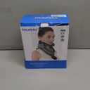 Velpeau Neck Brace for Neck Pain and Support, Soft Cotton Pads, Cervical Collar Restricting Cervical Motion, Relieves Discomfort and Spine Pressure (Foam Pads Version)