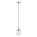 Livex Lighting 46721-91 Willow Pendant, Brushed Nickel