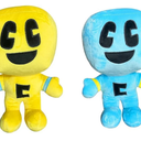 2025 New Plush Toys, Plush Filler, Plush Doll Soft Plush Toy Cute Pillow, Best Gift for Children (Blue+Yellow