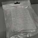 2 Pack Silicone Sticky Grip Holder for Cellphone, Silicone Suction Cup Phone Case Mount Double Sided, Hands-Free Phone Accessories Strong Grip Holder for Selfie and Video (White)