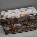 Onader Enameled Cast Iron Oval Dutch Oven for Bread Baking, 9x5-1/2 Inch Loaf Cast Iron Bread Oven Pan with Lid, 2.8QT Meatloaf Pan for Sourdough, Heavy Duty - Pistachio Green