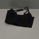 Ubras Seamless Bras Spaghetti Strap Pull On Bralette for Women Wireless Comfortable Breathable Smooth Everyday Sleep Bras (Medium, Black)