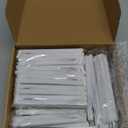 60 Pack Decorative Paper Folding Hand Fans Handheld Heart Wedding Foldable Fan Chinese and Japanese Decoration Bulk for Bridal Guest Summer Wedding Party Favor Dancing Birthday Celebration(White)