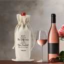 4 x XFW Coworker Leaving Gifts for Women Goodbye Gifts for Coworkers Going Away Gifts for Friends Leaving Farewell Gifts for Coworkers New Beginnings Gifts for Women Next Chapter Wine Bag (Never)