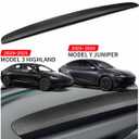 DCRCFIBER Real Carbon Fiber Dashboard for Tesla Model 3 Highland(2024-2025) /Model Y Juniper(2025-2026) 100% Carbon Fiber OEM Replacement Dashboard 3D Plain Weave（1 Pack）