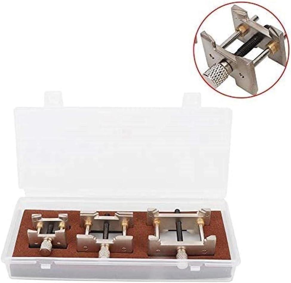 Watch Repair Kit, Watch Movement Holder Set, 3 PCS/Set Metal Movement Fixed Base Holder Accessories Repairing Tool for Watchmaker