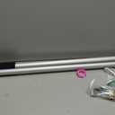 LAANPOLE Gutter Cleaning Tools from The Ground, 24FT Reach Rain Cleaner with Bendable Wand and Quick Connect Adapter for Garden Hose