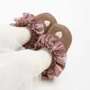 Baby Girls Mary Jane Flats Floral Princess Wedding Dress Shoes Soft Newborn Infant Crib First Walkers Prewalkers