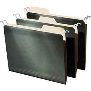 Find It Hanging File Folders for Filing Cabinet Storage - Pack of 8, Letter-Sized File Folder Set for Documents and Valuables - Filing Products for Organization, Back to School Supplies, Green