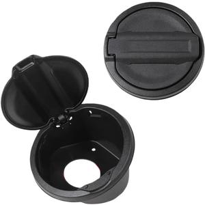 Car Fuel Tank Cover Key Lock Compatible For Jeep JL JLU Wrangler JT Gladiator 2018 2019 2020 2021 2022 2023 2024 2025 Exterior Accessories(Style1)