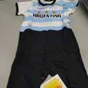 Cnins Toddlers Soccer Jersey for Baby Boys #10 Argentina Football Baby Shirt Romper for Infant Girls (CN-ATR,18-24M)