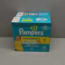 Pampers Baby Diapers - Swaddlers - Size 0, 140 Count, Ultra Absorbent Disposable Newborn Diaper